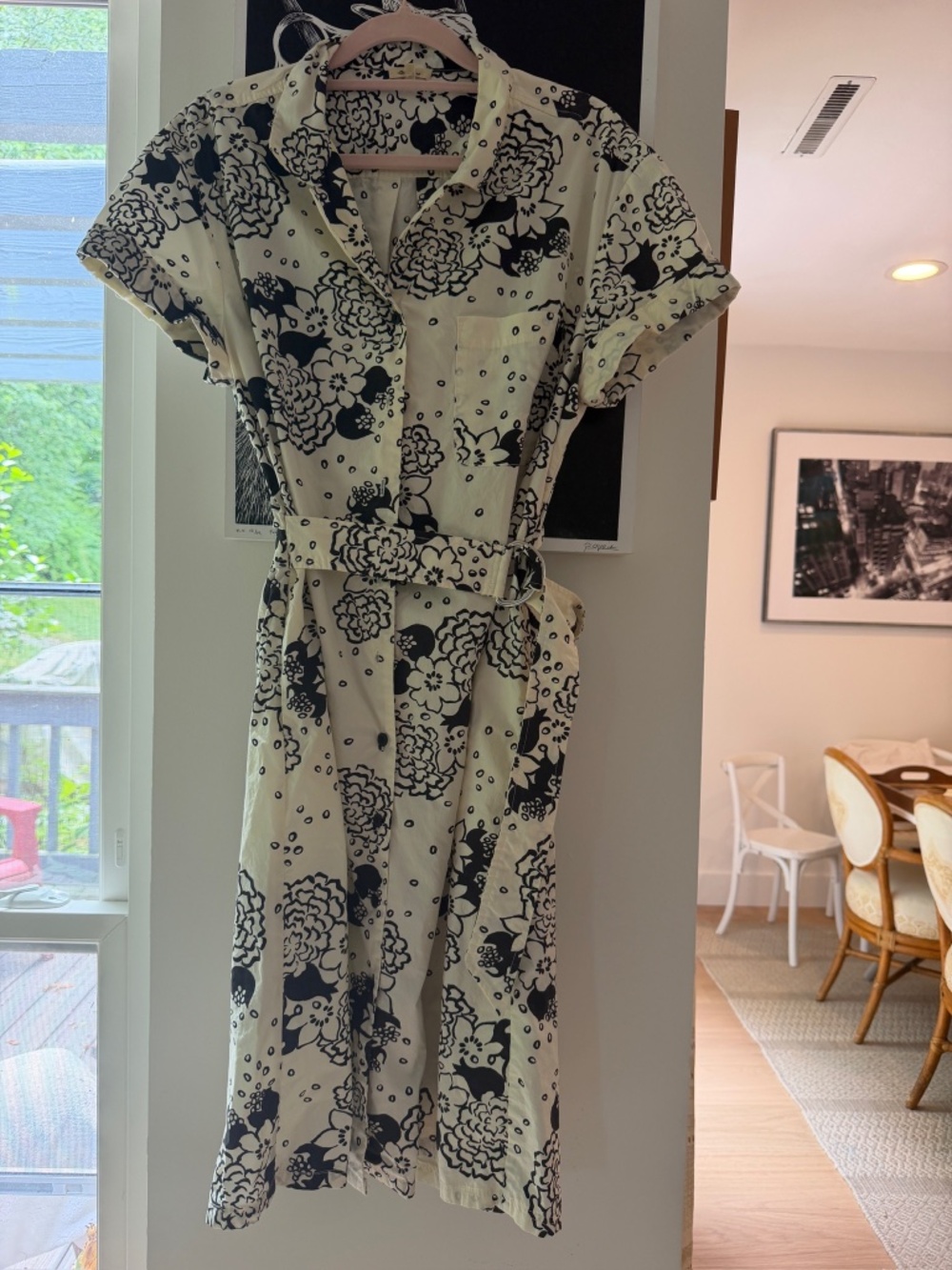 BELLEROSE ENGLAND COTTON OPEN BACK SUMMER DRESS